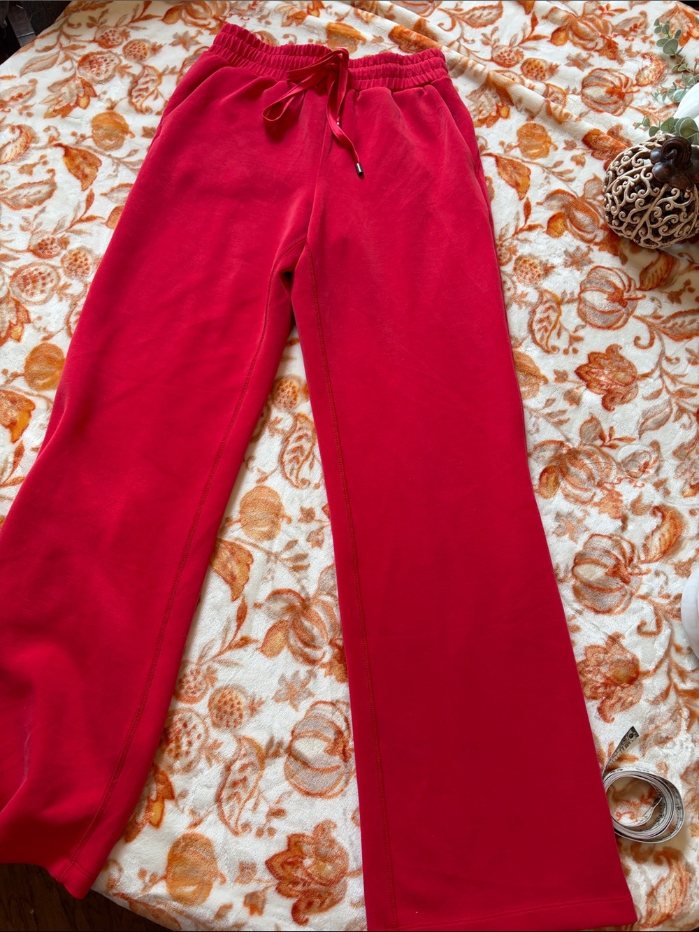 Women’s ALTERED STATES Red Pull-On Sweatpants with Drawstring Waist